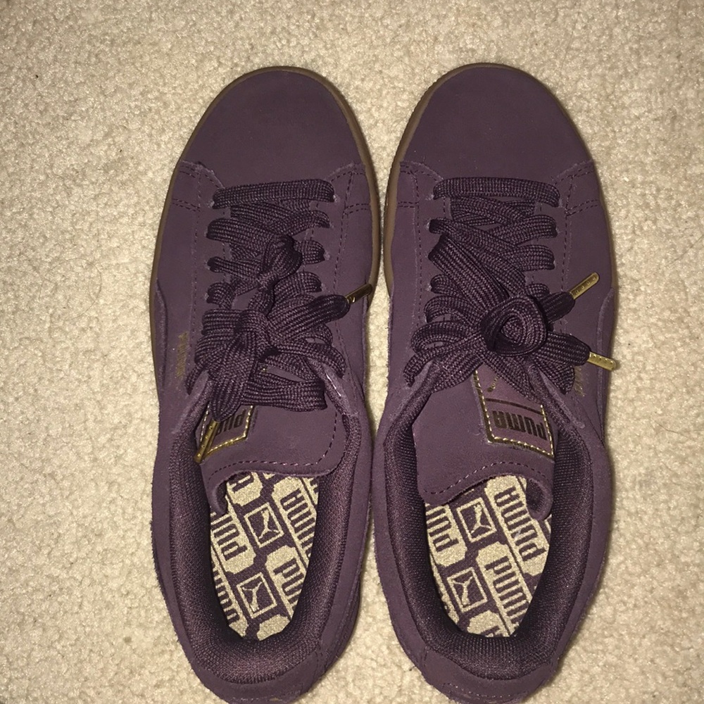Puma suede sneakers